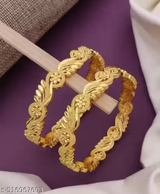 FANCY BANGLE GOLD COMBO SET 2